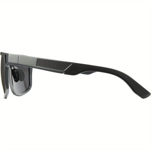 Square Polarized Men's Ultralight Carbon Fiber Glasses - Image 3