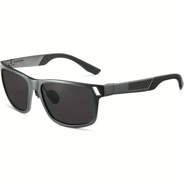 Square Polarized Men's Ultralight Carbon Fiber Glasses